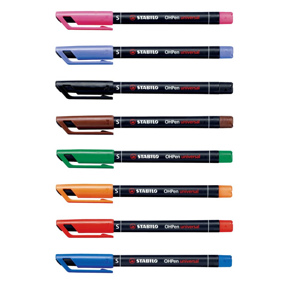 Folienstift OHPen universal, 0,4 mm, permanent, schwarz STABILO 841/46 STABILO 841/46 permanent