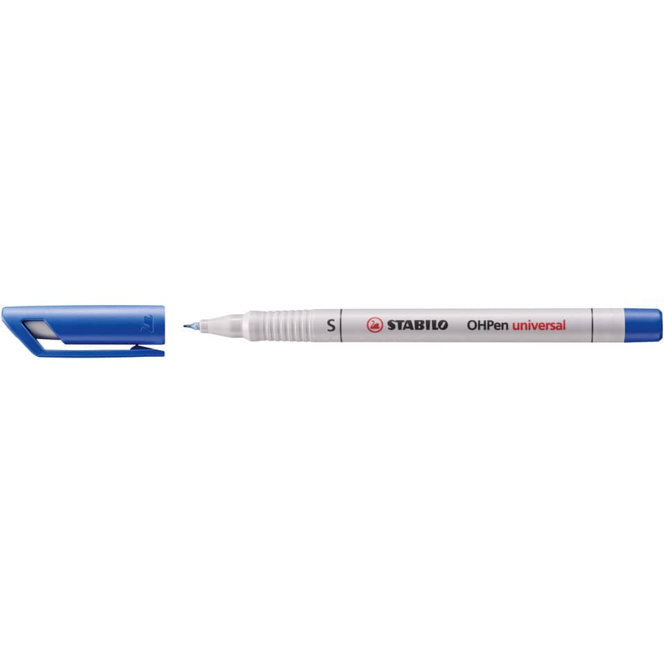 Folienstift OHPen universal, 0,4 mm, wasserlöslich, blau STABILO 851/41 STABILO 851/41 wasserlöslich