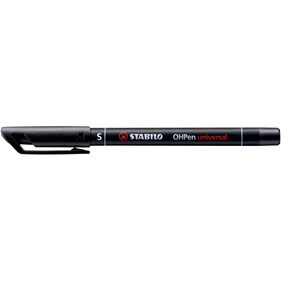Folienstift OHPen universal, 0,4 mm, permanent, schwarz STABILO 841/46 STABILO 841/46 permanent