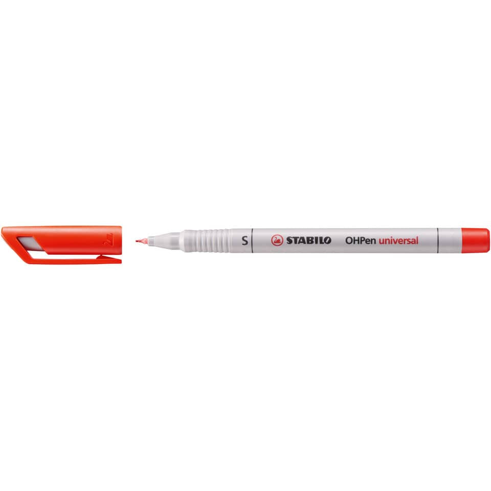 Folienstift OHPen universal, 0,4 mm, wasserlöslich, rot STABILO 851/40 STABILO 851/40 wasserlöslich