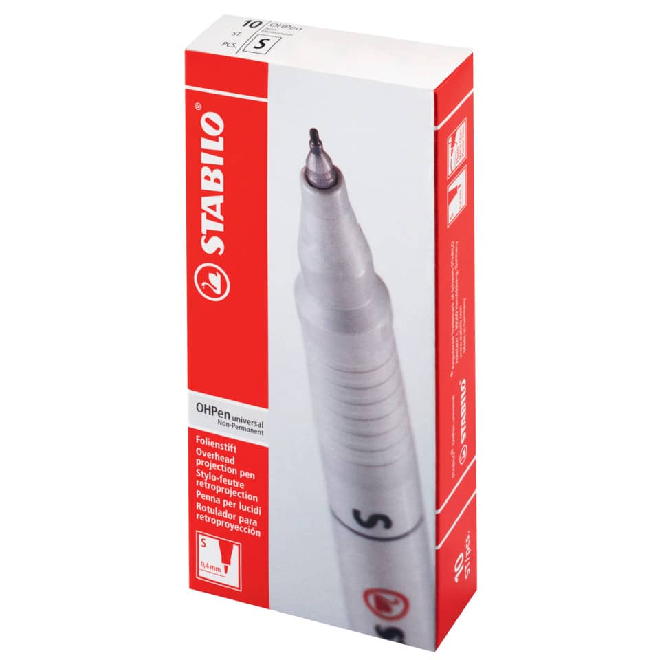 Folienstift OHPen universal, 0,4 mm, wasserlöslich, blau STABILO 851/41 STABILO 851/41 wasserlöslich
