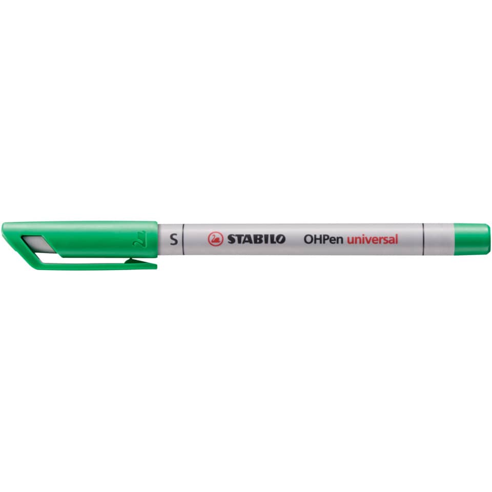 Folienstift OHPen universal, 0,4 mm, wasserlöslich, grün STABILO 851/36 STABILO 851/36 wasserlöslich