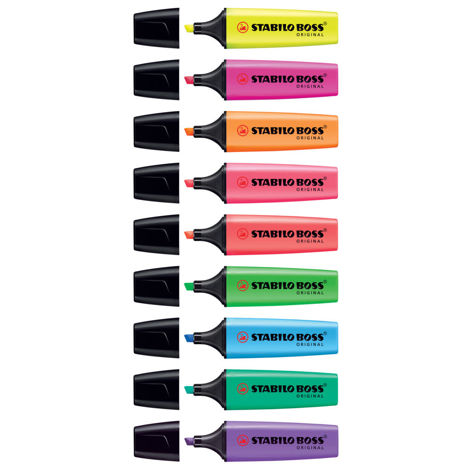 Textmarker BOSS® ORIGINAL, nachfüllbar, gelb STABILO 70/24
