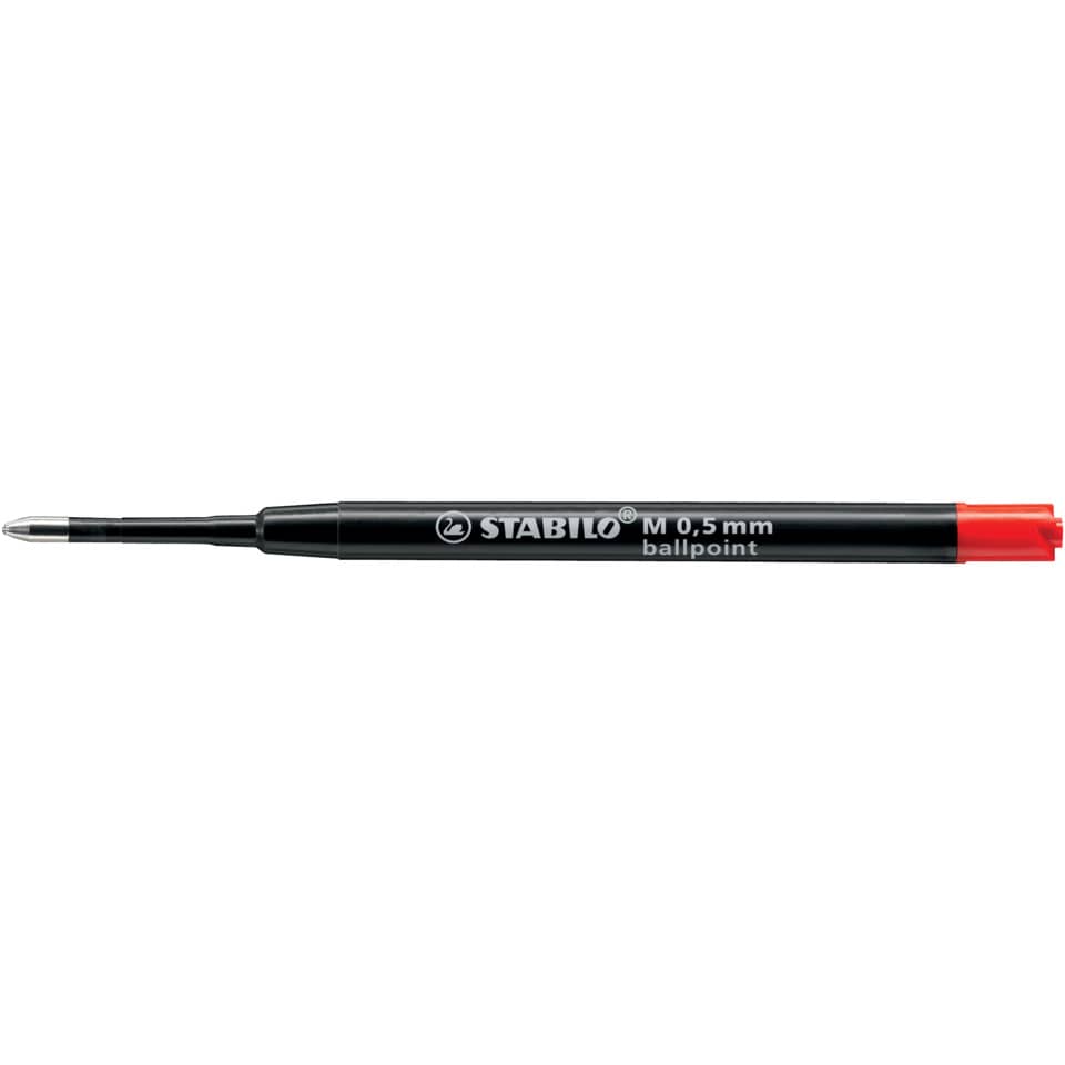 Kugelschreibermine Ballpoint Refill, 0,5 mm, rot STABILO 2/040-02 STABILO 2/040-02 Großraum