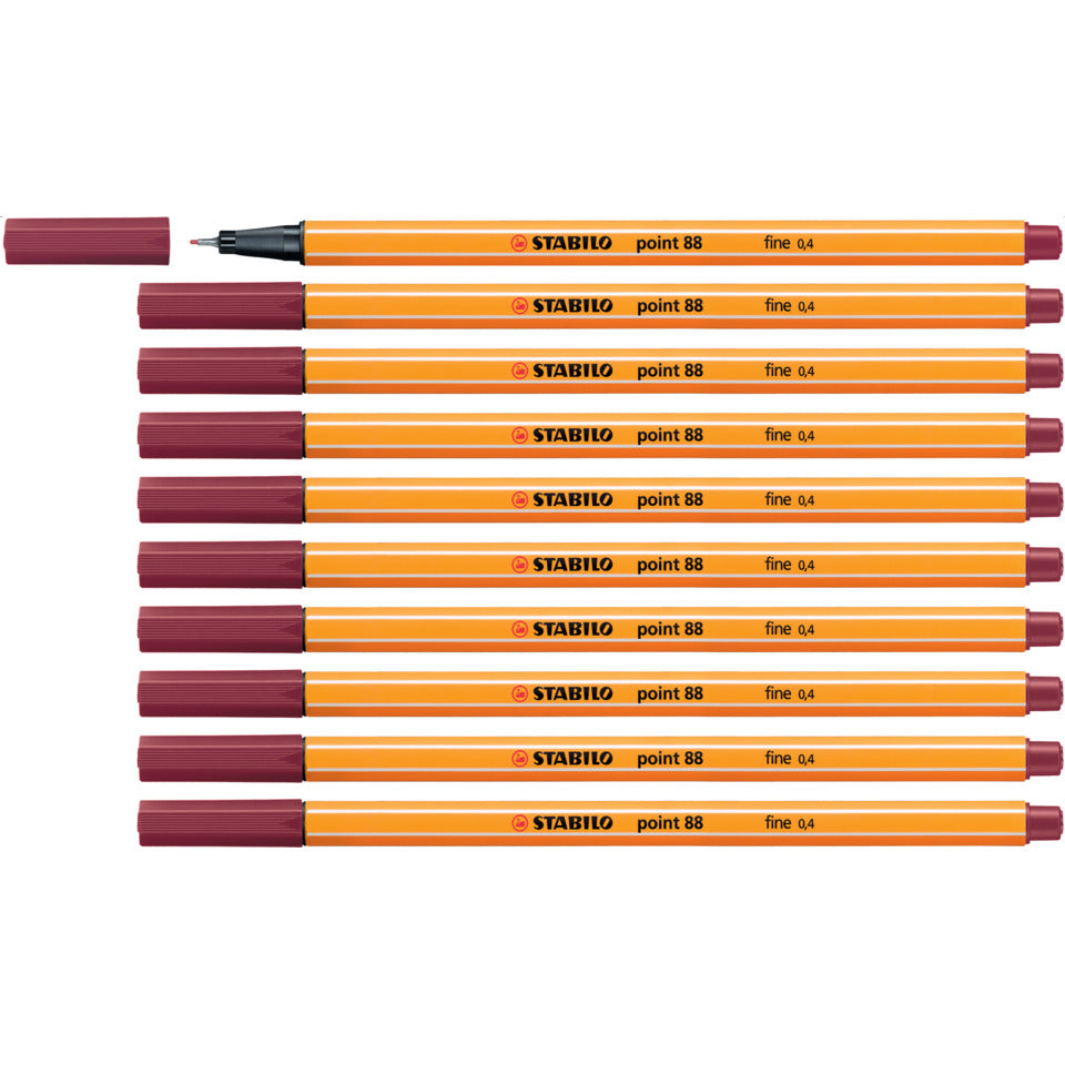 Fineliner point 88®, 0,4 mm, purpur STABILO 88/19