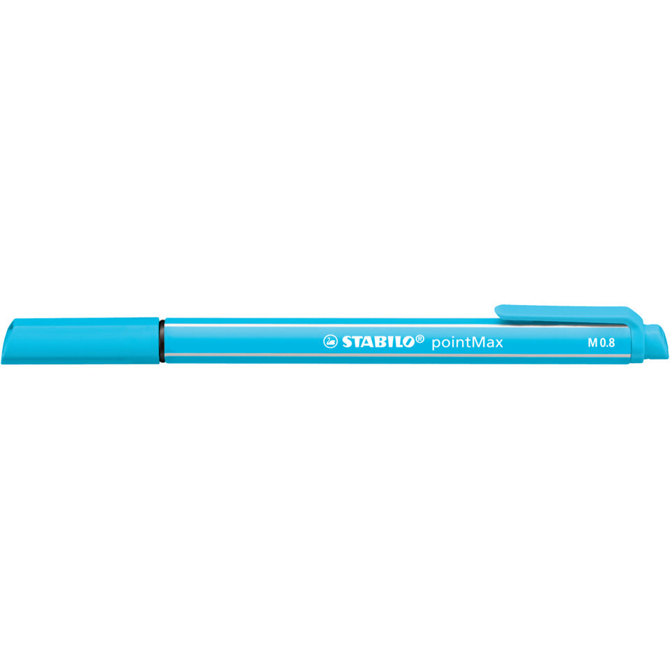 Faserschreiber pointMax 0,8mm azurblau STABILO 488/57