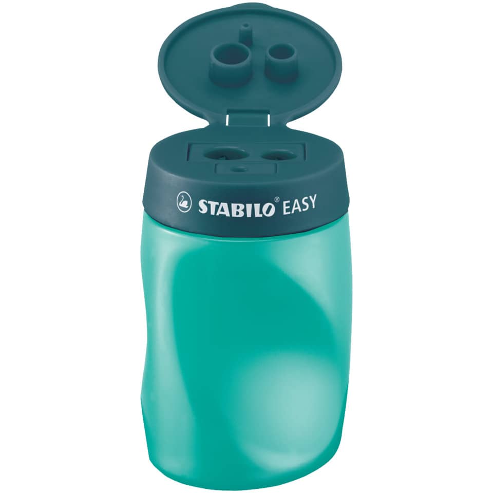 Dosenspitzer EASYsharpener, 3-fach, Linkshänder, petrol STABILO 4501 STABILO 4501 links
