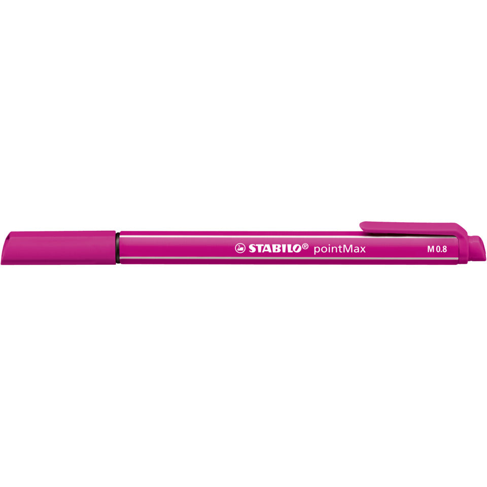 Faserschreiber pointMax 0,8mm rosa STABILO 488/56