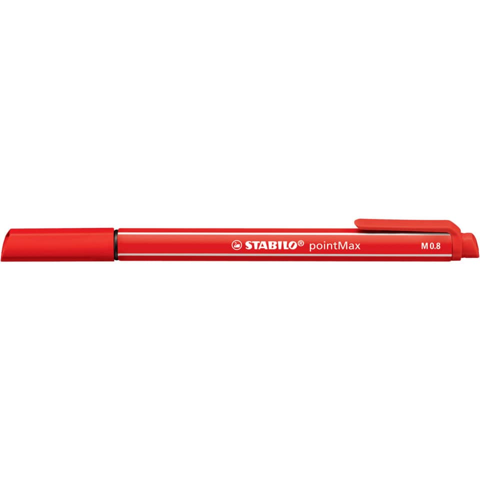 Faserschreiber pointMax 0,8mm karmin STABILO 488/48