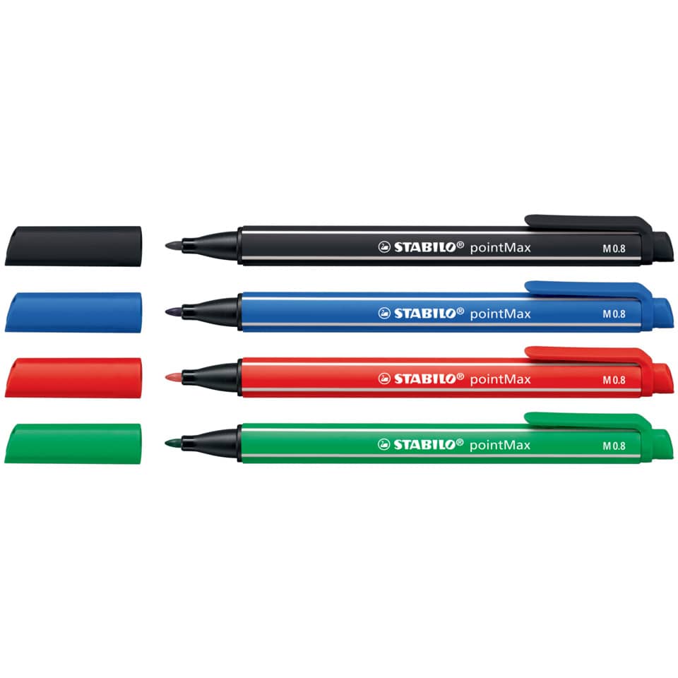 Faserschreiber pointMax 0,8mm ultramarinblau STABILO 488/32