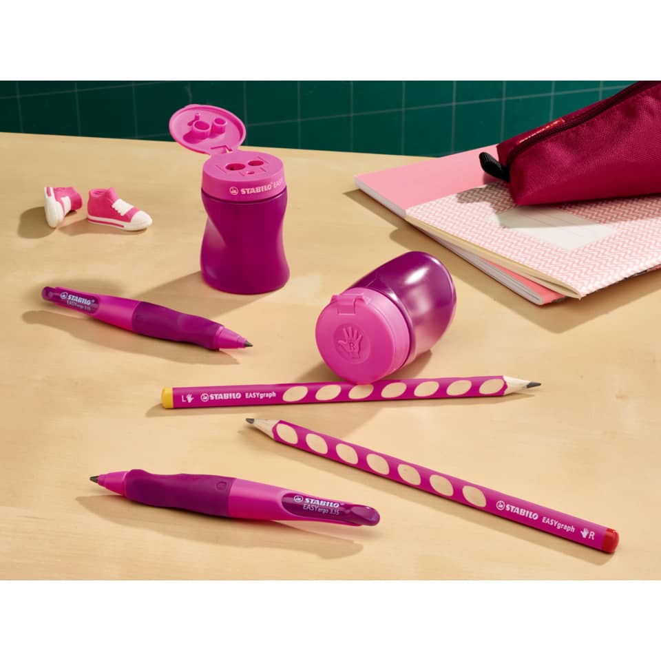 Bleistift EASYgraph Rechtshänder, HB, pink STABILO 322/01-HB STABILO® 322/01-HB