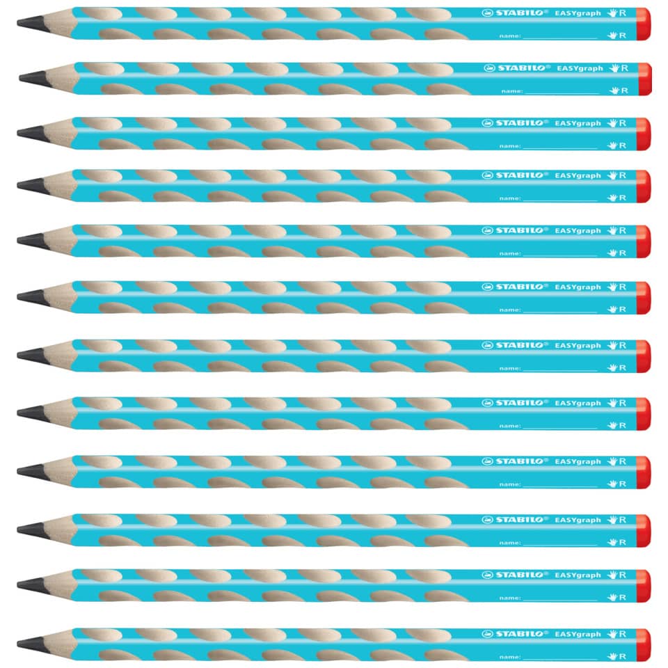 Bleistift EASYgraph Rechtshänder, HB, blau STABILO 322/02-HB STABILO® 322/02-HB