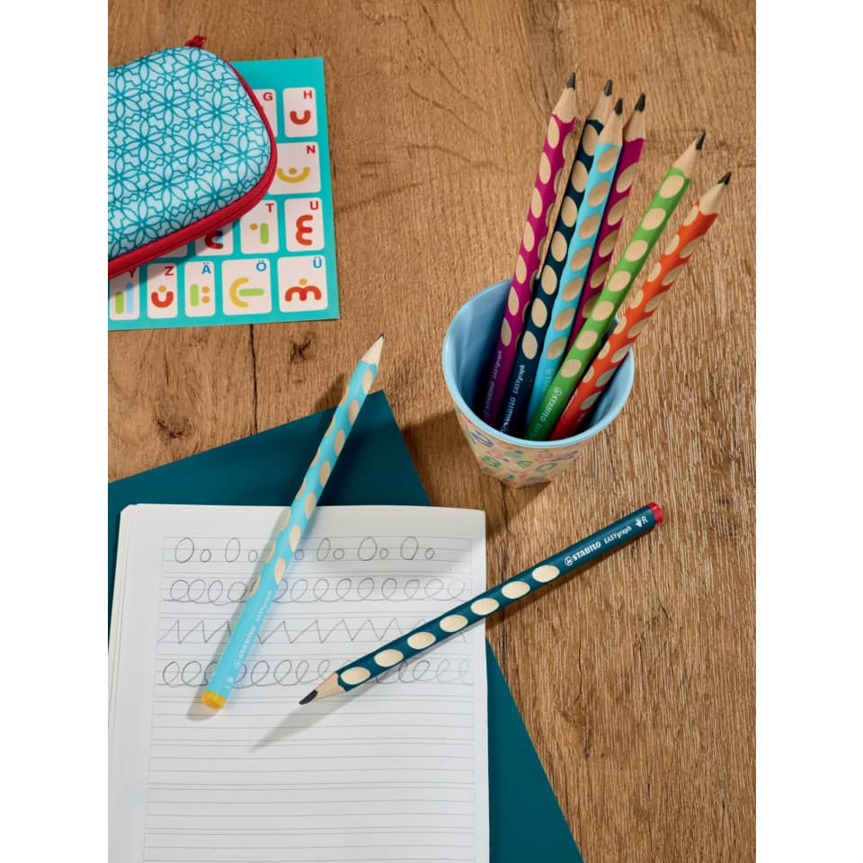 Bleistift EASYgraph Rechtshänder, HB, pink STABILO 322/01-HB STABILO® 322/01-HB
