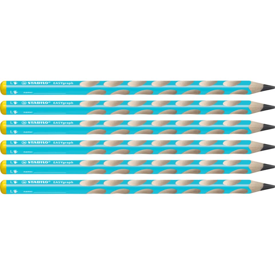 Bleistift EASYgraph Linkshänder, HB, blau STABILO 321/02-HB-6 STABILO® 321/02-HB-6