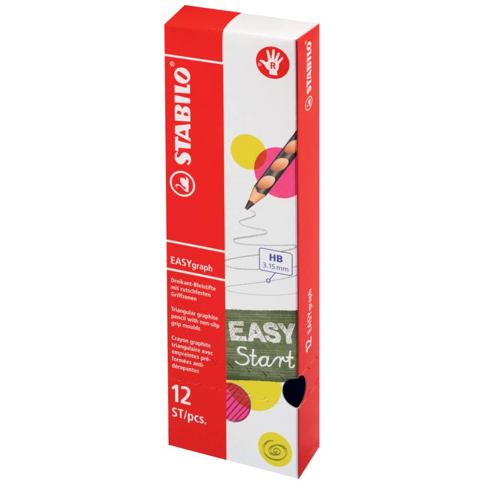 Bleistift EASYgraph Rechtshänder, HB, pink STABILO 322/01-HB STABILO® 322/01-HB