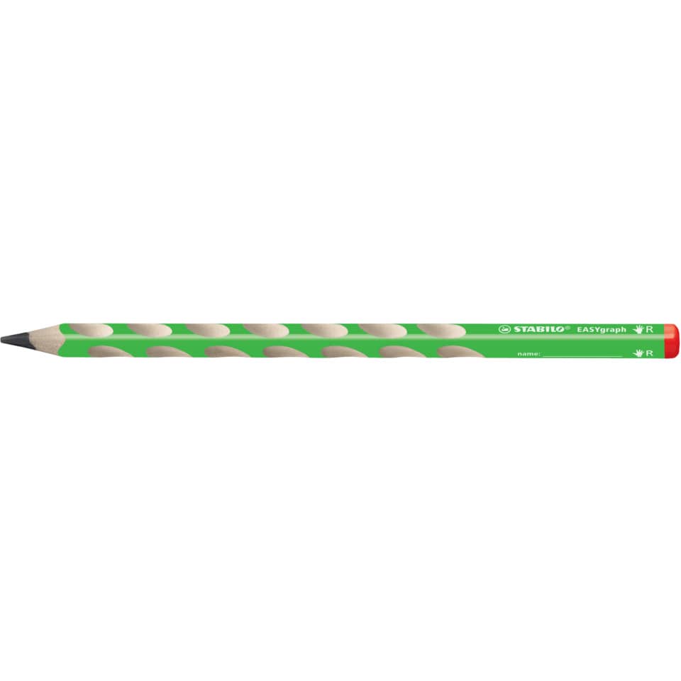 Bleistift EASYgraph Rechtshänder, 2B, grün STABILO 322/04-2B