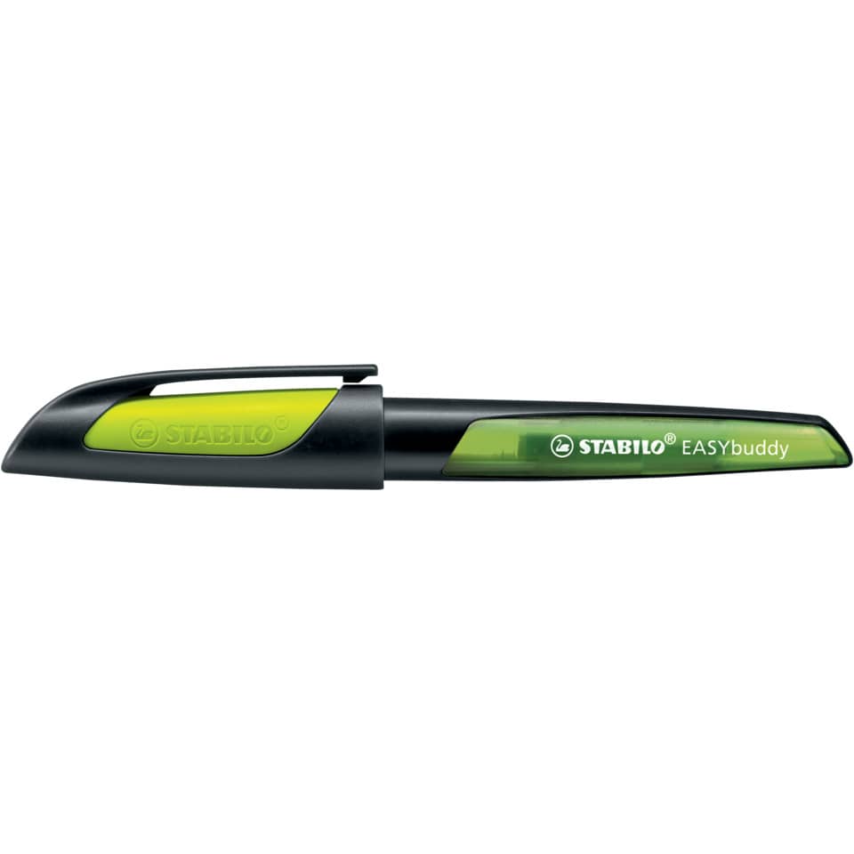 Füllfederhalter EASYbuddy®, Linkshänder, schwarz/limette STABILO 5033/1-41