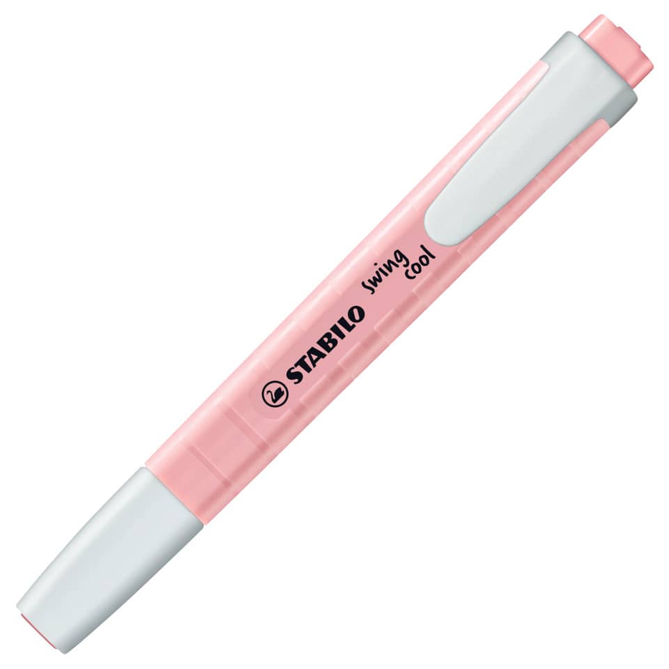 Textmarker swing® cool Pastel, 1-4mm, rosiges Rouge STABILO 275/129-8 STABILO 275/129-8 Pastel