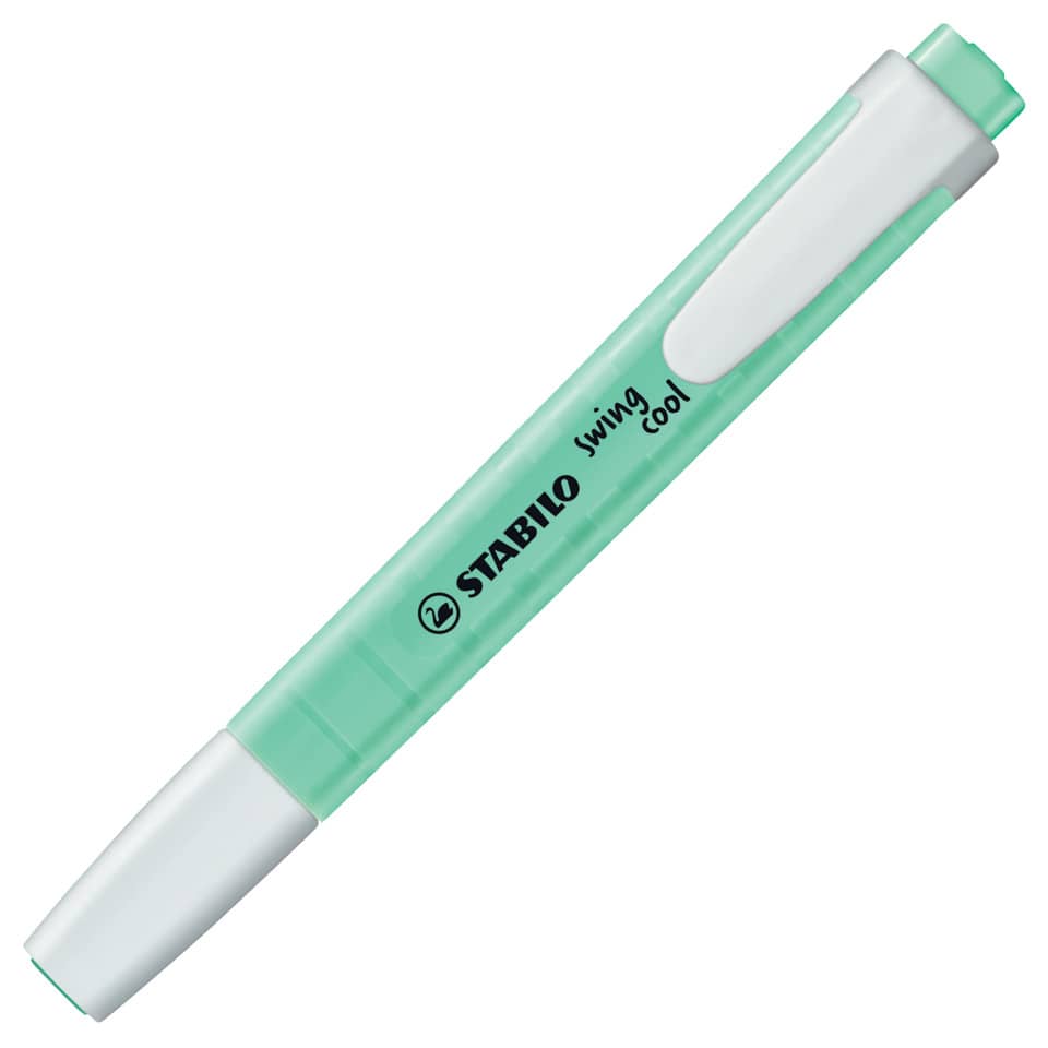 Textmarker swing® cool Pastel, Hauch von Minzgrün STABILO 275/116-8 STABILO 275/116-8 Pastel