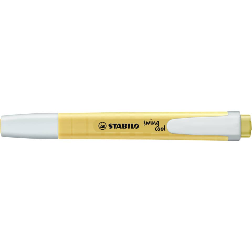 Textmarker swing® cool Pastel, 1-4mm, pudriges gelb STABILO 275/144-8 STABILO 275/144-8 Pastel