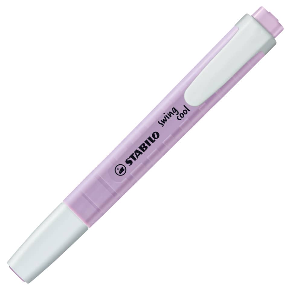 Textmarker swing® cool Pastel, 1-4mm, Schimmer von Lila STABILO 275/155-8 STABILO 275/155-8 Pastel