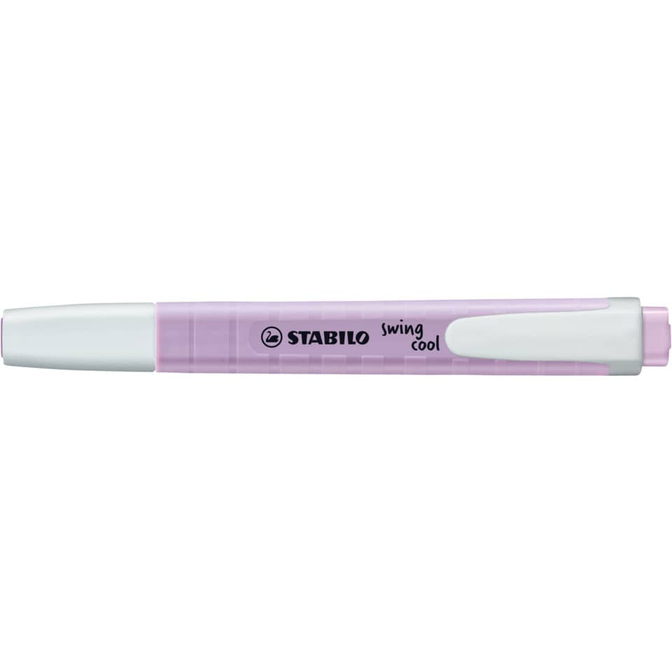 Textmarker swing® cool Pastel, 1-4mm, Schimmer von Lila STABILO 275/155-8 STABILO 275/155-8 Pastel