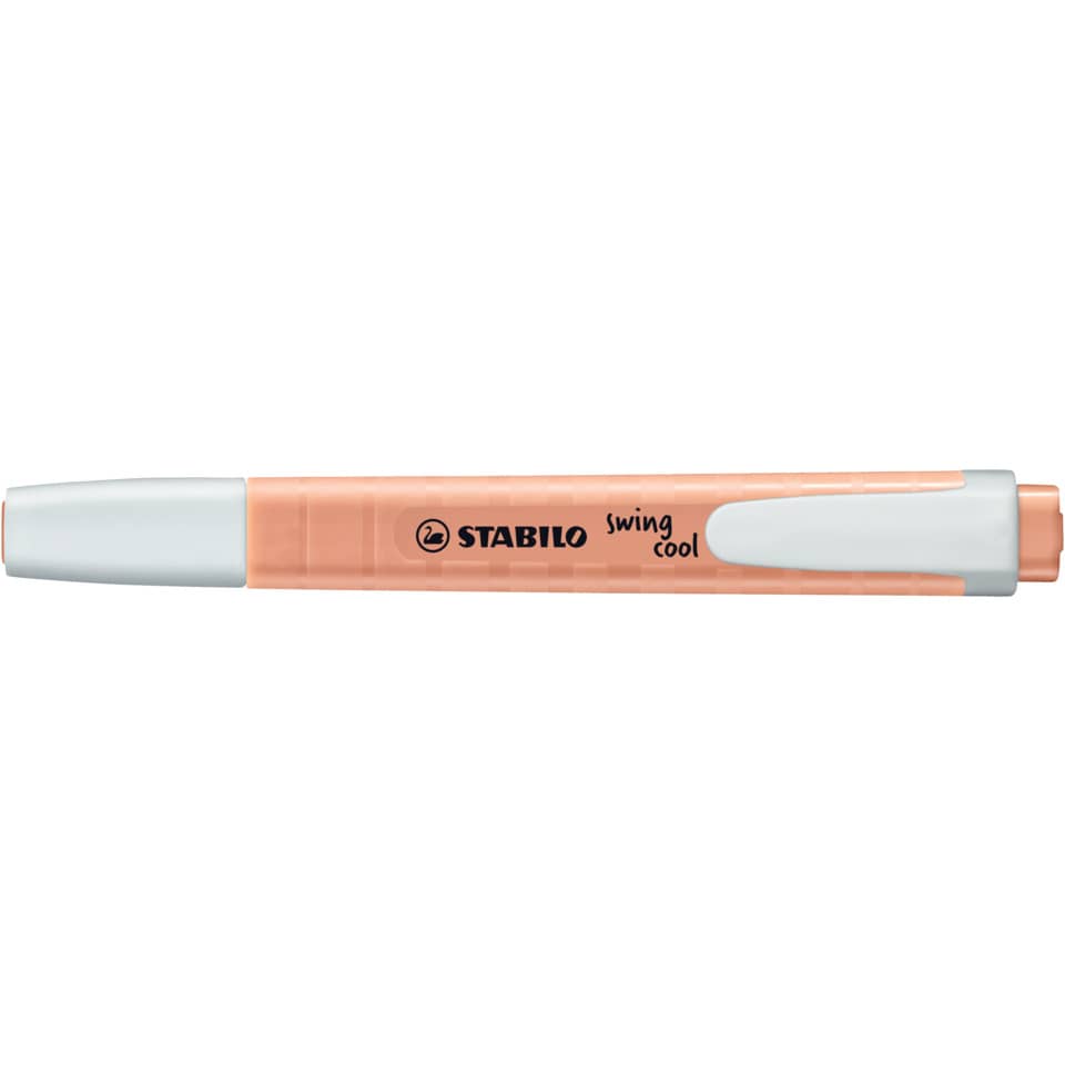Textmarker swing® cool Pastel, 1-4mm, cremige Pfirsichfarbe STABILO 275/126-8 STABILO 275/126-8 Pastel