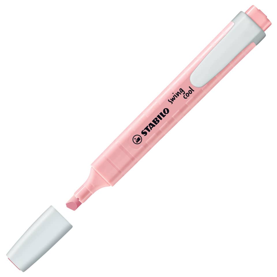 Textmarker swing® cool Pastel, 1-4mm, rosiges Rouge STABILO 275/129-8 STABILO 275/129-8 Pastel