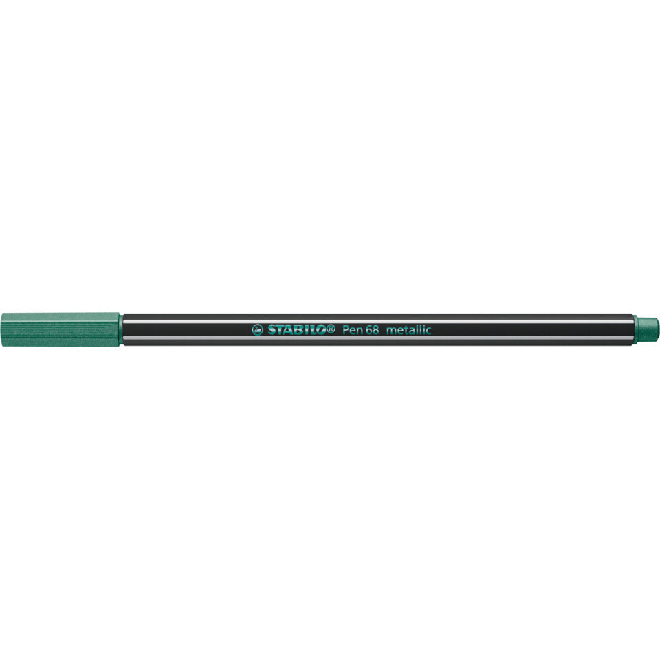 Fasermaler Pen 68, 1mm, metallic grün STABILO 68/836