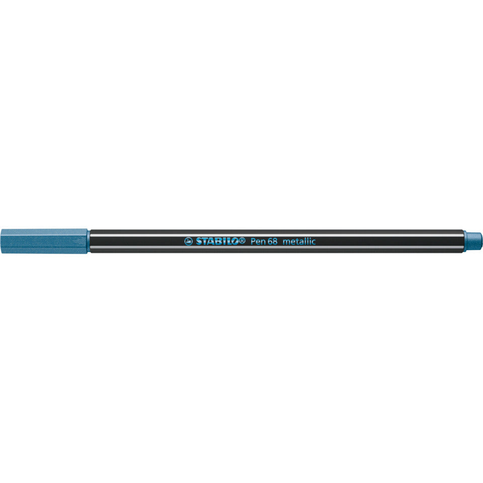 Fasermaler Pen 68, 1mm, blau metallic STABILO 68/841