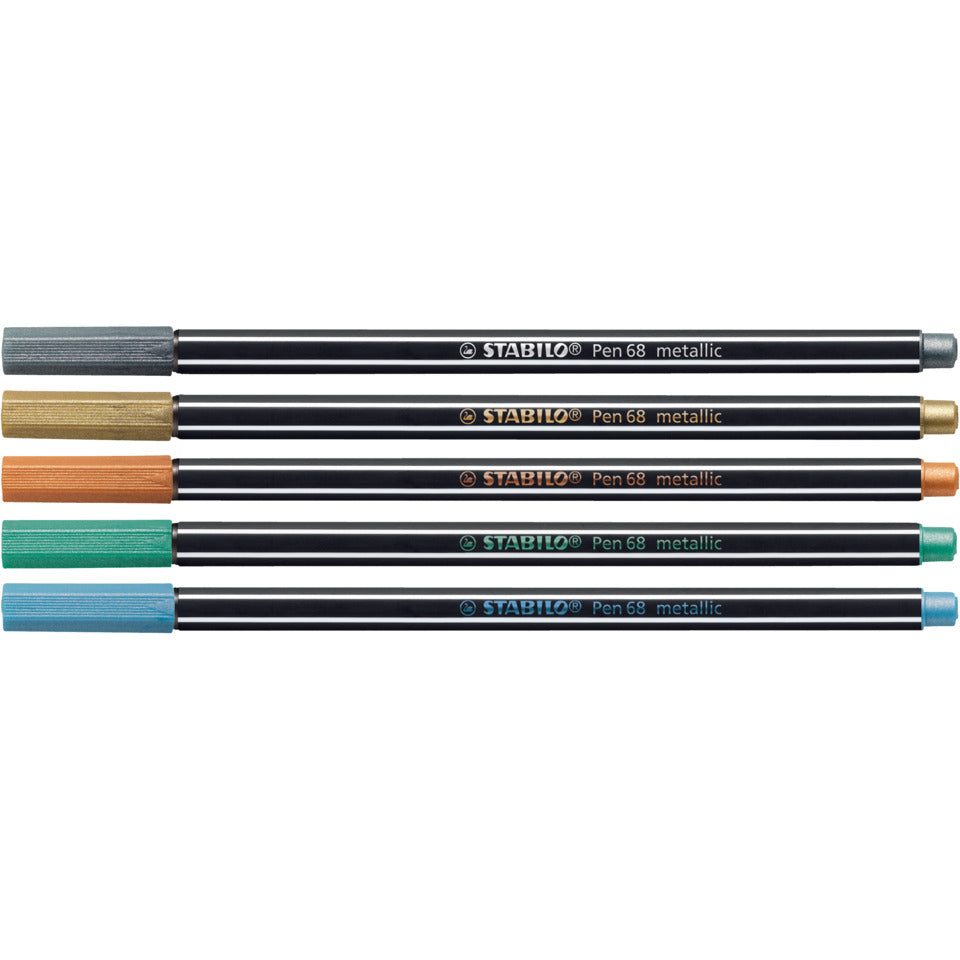 Fasermaler Pen 68, 1mm, blau metallic STABILO 68/841