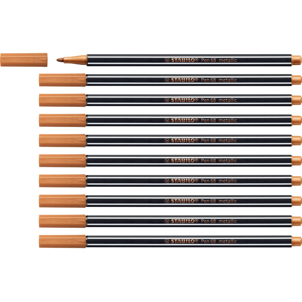 Fasermaler Pen 68, 1mm, metallic kupfer STABILO 68/820
