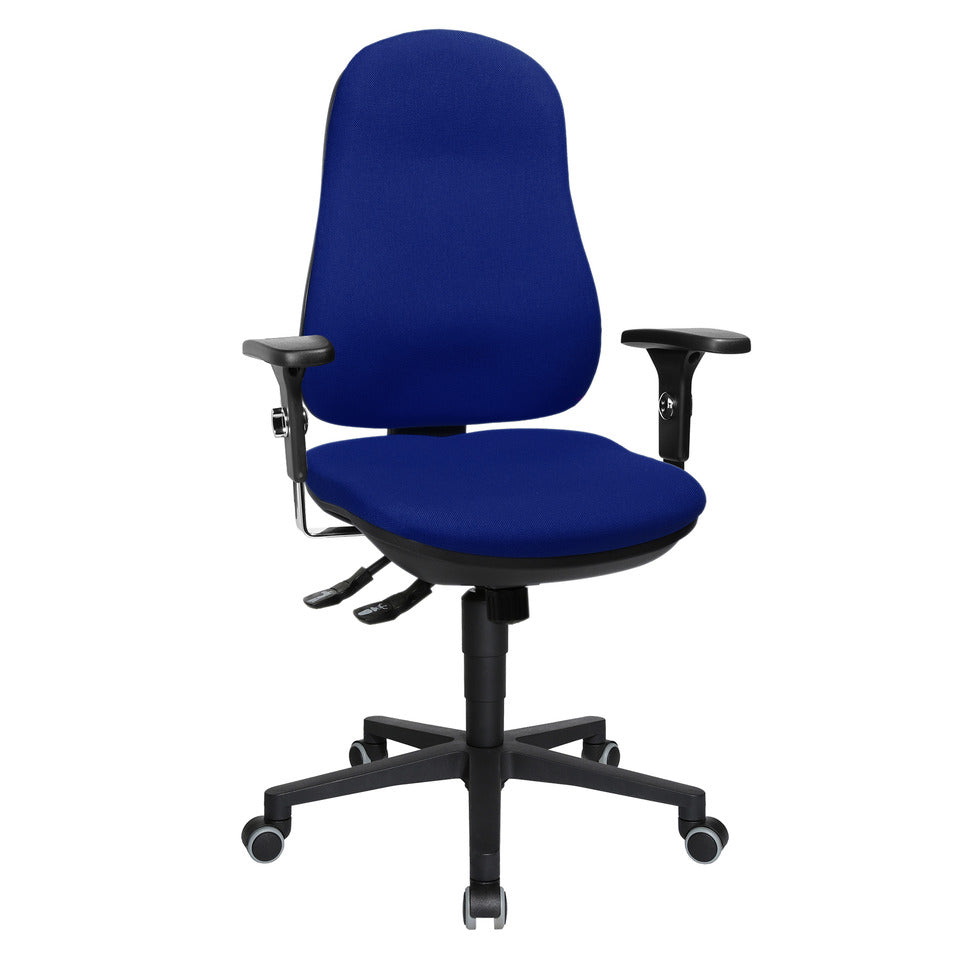 Drehstuhl Support SY ohne Armlehnen royalblau TOPSTAR 8550G26H TOPSTAR 8550G26H ohne Armlehnen weiche l