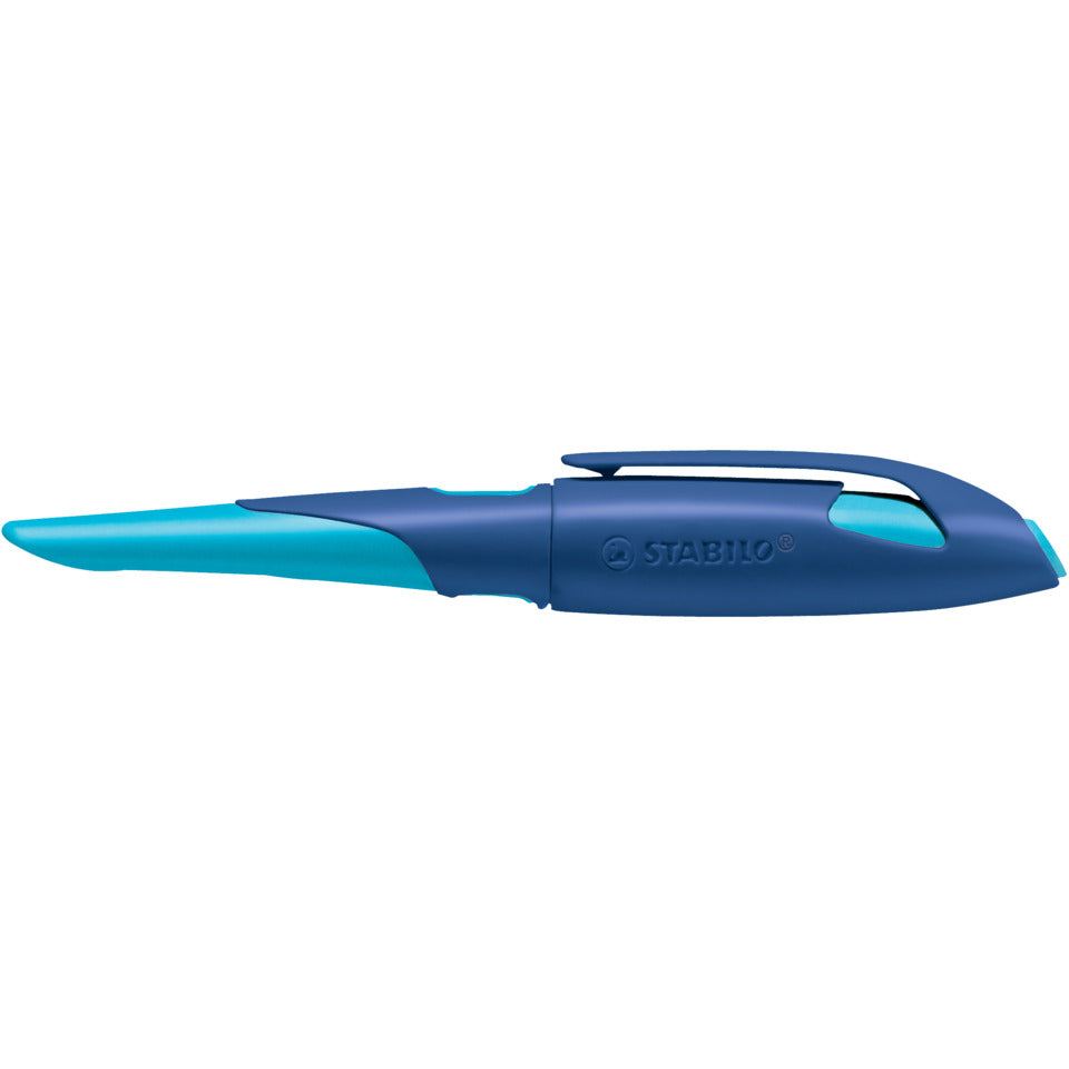 Füllfederhalter Patrone A EASYbirdy®, Linkshänder, mitternachtsblau/azur STABILO 5013/4-41 STABILO 5013/4-41 Links