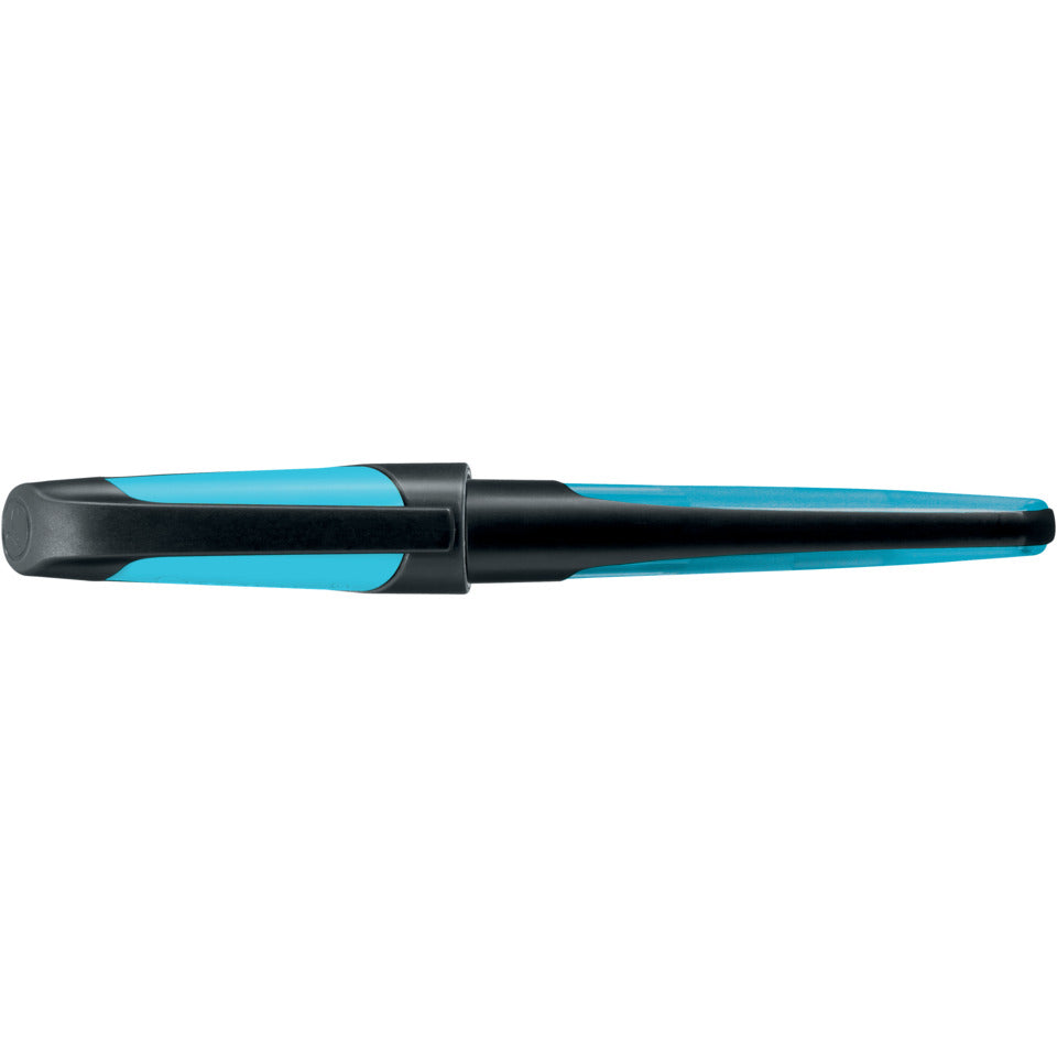 Füllfederhalter EASYbuddy®, Linkshänder, schwarz/hellblau STABILO 5033/4-41