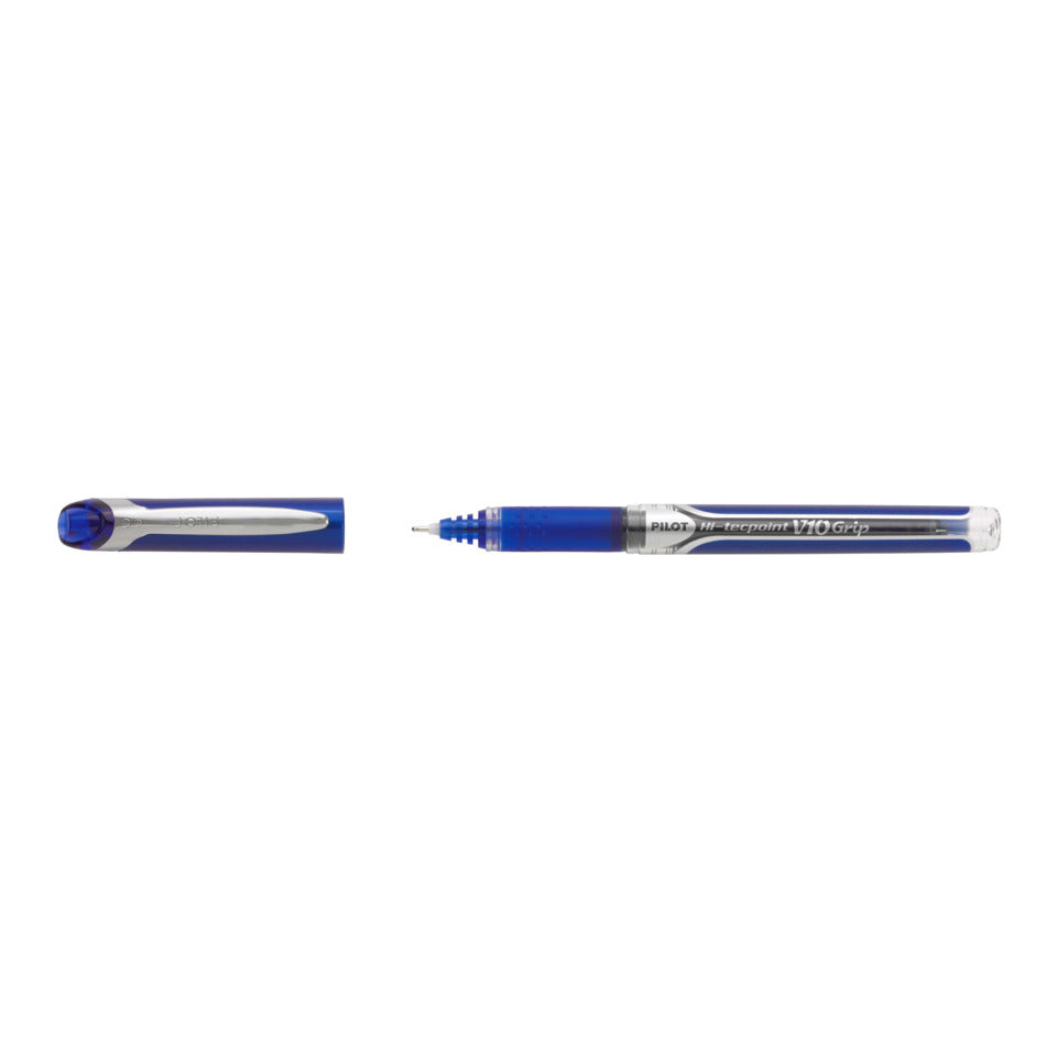 Tintenroller Hi-Tecpoint V10 Grip, 0,6mm, blau PILOT BXGPN-V10-L PILOT 2208003 BX-GPN-V10-L