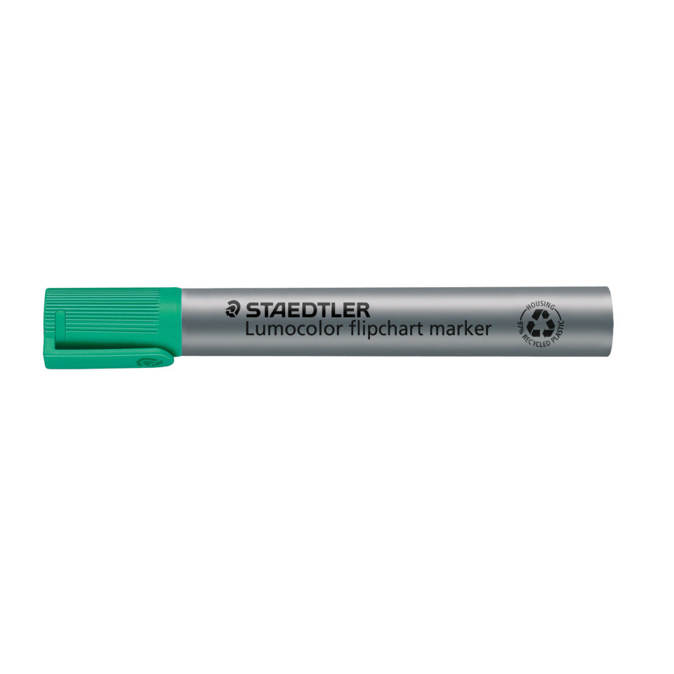 Flipchartmarker Lumocolor®, 2mm, Rundspitze, grün STAEDTLER 356-5 STAEDTLER 356-5 nachfüllbar Rundspitze