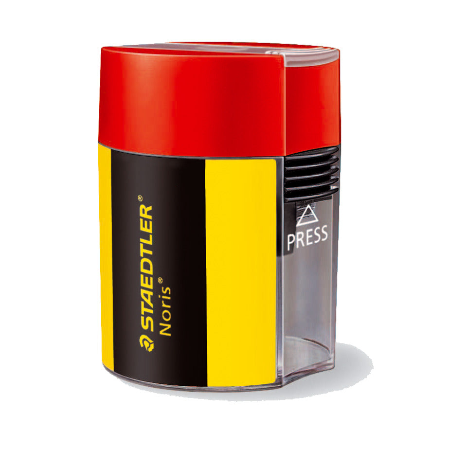 Dosenspitzer Noris®, 8,2 mm Ø, 40 x 56 x 42 mm, gelb-schwarz STAEDTLER 511 004 STAEDTLER 511004 rund