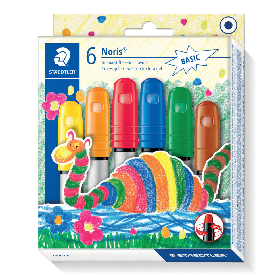 Gelmalstift NorisClub 6 Stück sortiert   Rundspitze STAEDTLER 2390 C6 STAEDTLER 2390 C6 Rundspitze
