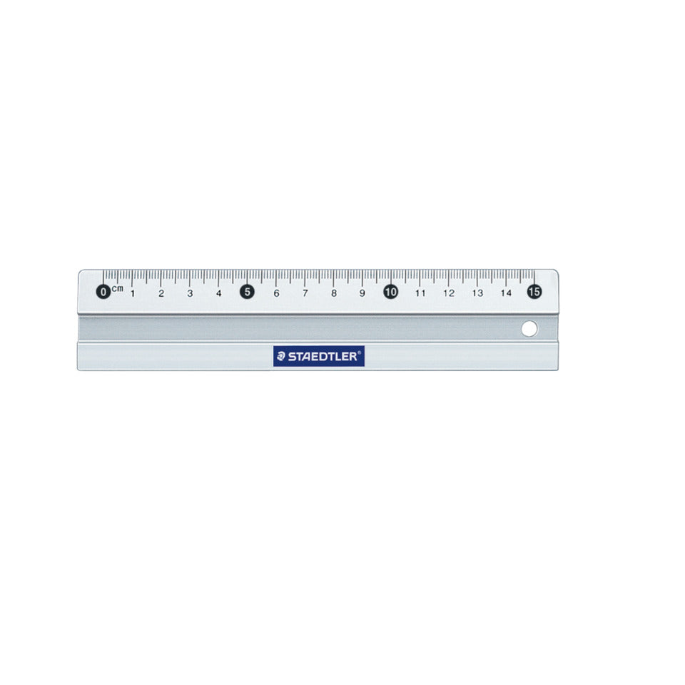 Alulineal Mars®, 15cm, silber STAEDTLER 563 15 STAEDTLER 563 15 Metall