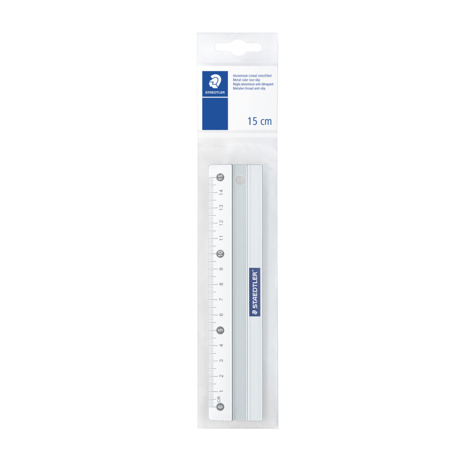Alulineal Mars®, 15cm, silber STAEDTLER 563 15 STAEDTLER 563 15 Metall