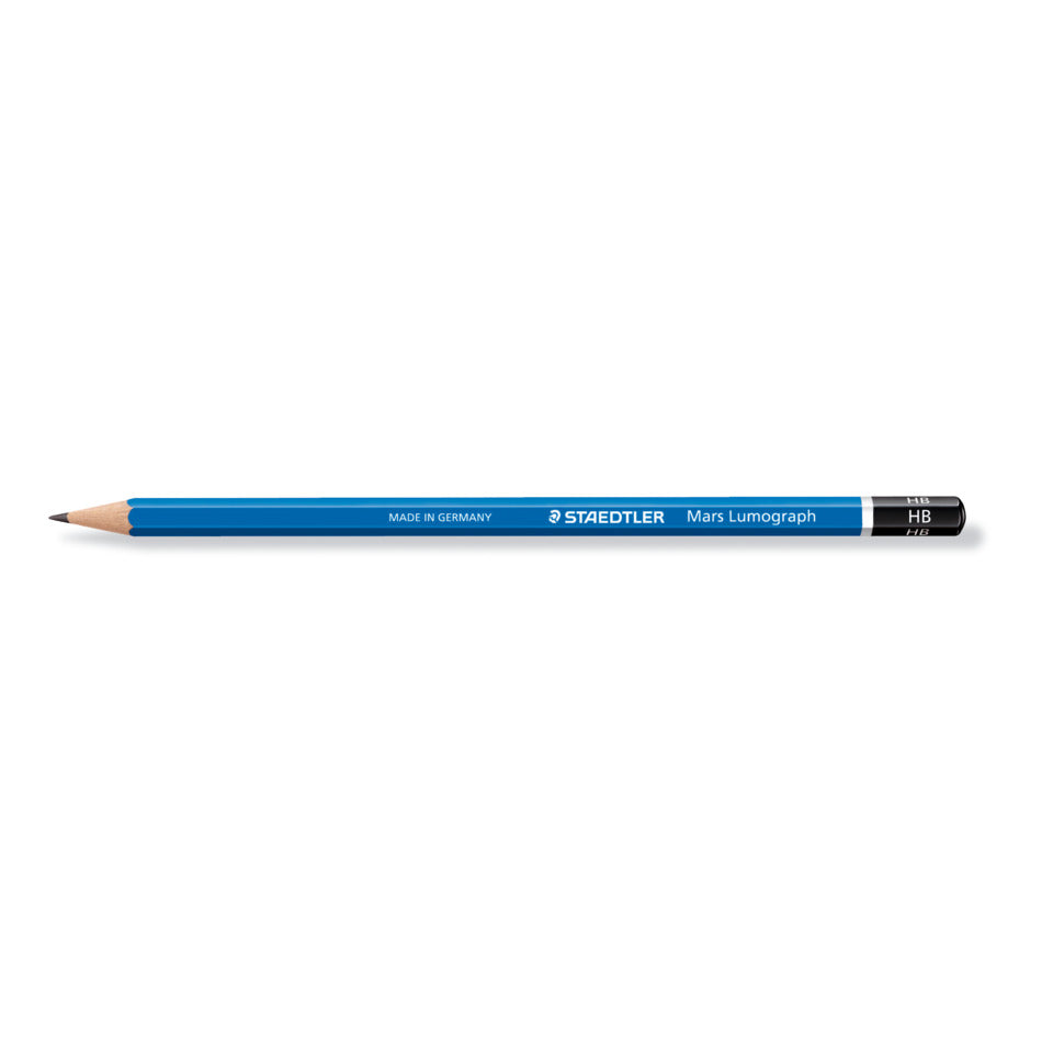Bleistift Mars® Lumograph® HB, blau STAEDTLER 100-HB