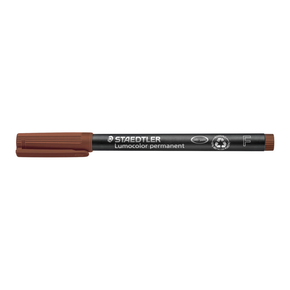 Folienstift Lumocolor® permanent, F (Fine), braun STAEDTLER 318-7 STAEDTLER 318-7 permanent