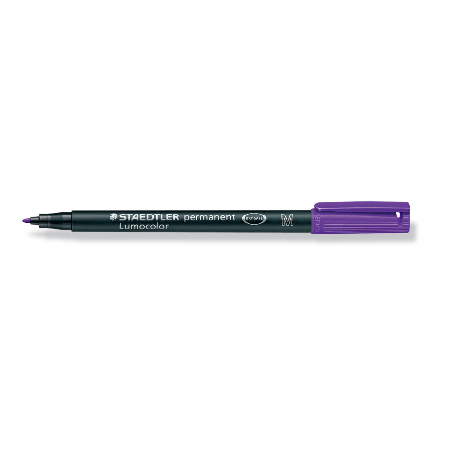 Folienstift Lumocolor® permanent, ca. 1.0 mm, violett STAEDTLER 317-6 STAEDTLER 317-6 permanent