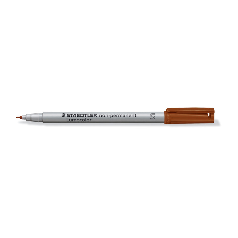 Feinschreiber Lumocolor® non-permanent, ca. 0.4 mm, braun STAEDTLER 311-7 STAEDTLER 311-7 nonperm.