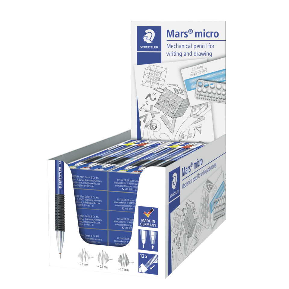 Druckbleistift Mars® micro, 3 Stück STAEDTLER 775 SC WP3