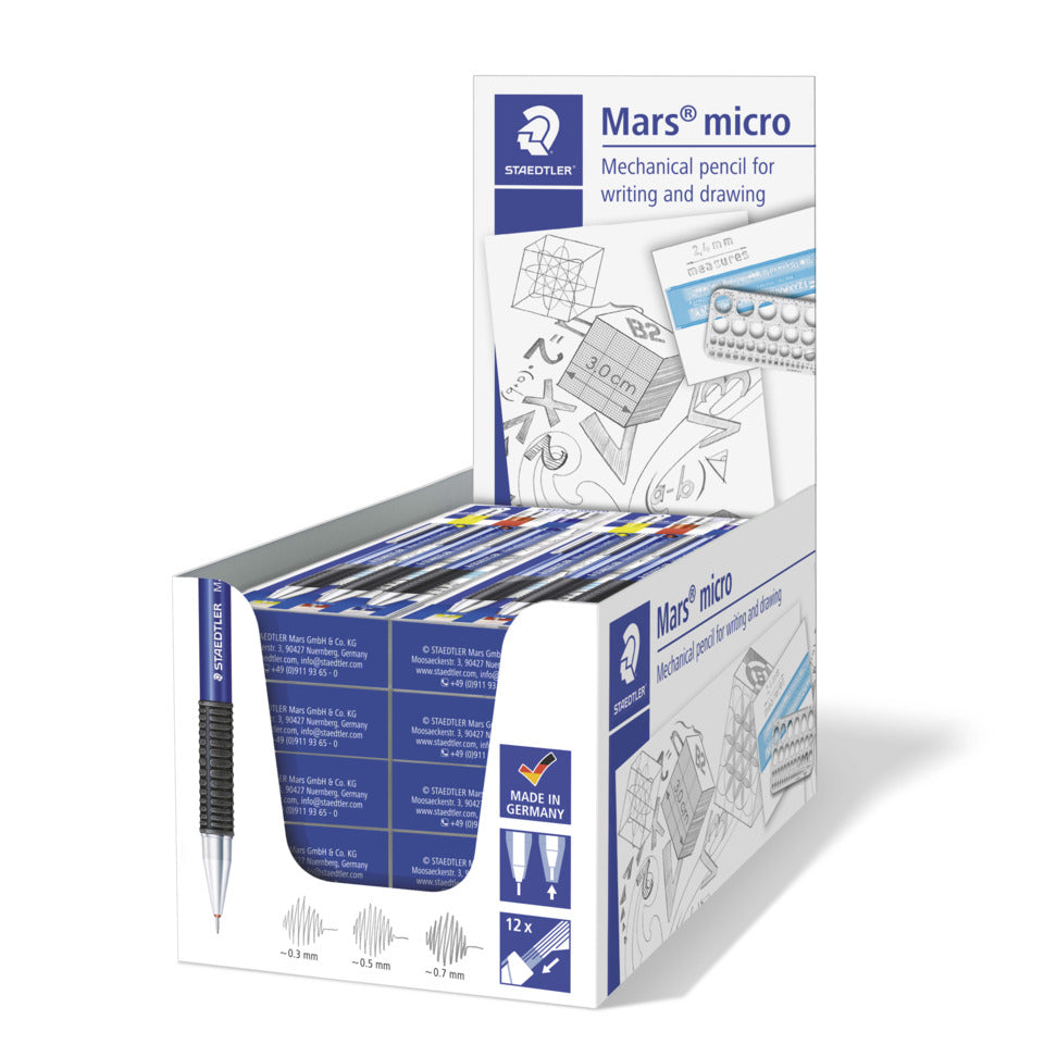 Druckbleistift Mars® micro, 3 Stück STAEDTLER 775 SC WP3