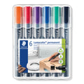 Permanentmarker Lumocolor®. Box mit 6 Farben STAEDTLER 350 WP6 STAEDTLER 350 WP6 LUMOCOLOR