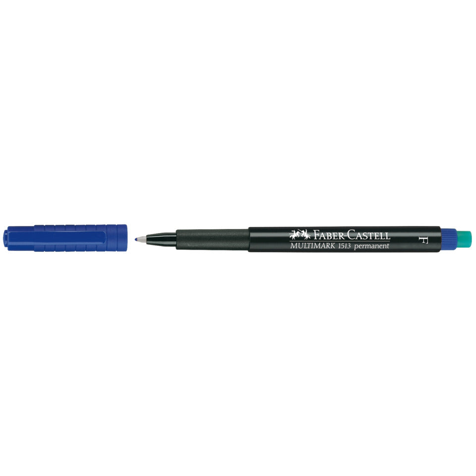 Overheadstift OHP-PLUS blau   F permanent FABER CASTELL 151351 FABER CASTELL 151351 F Perma