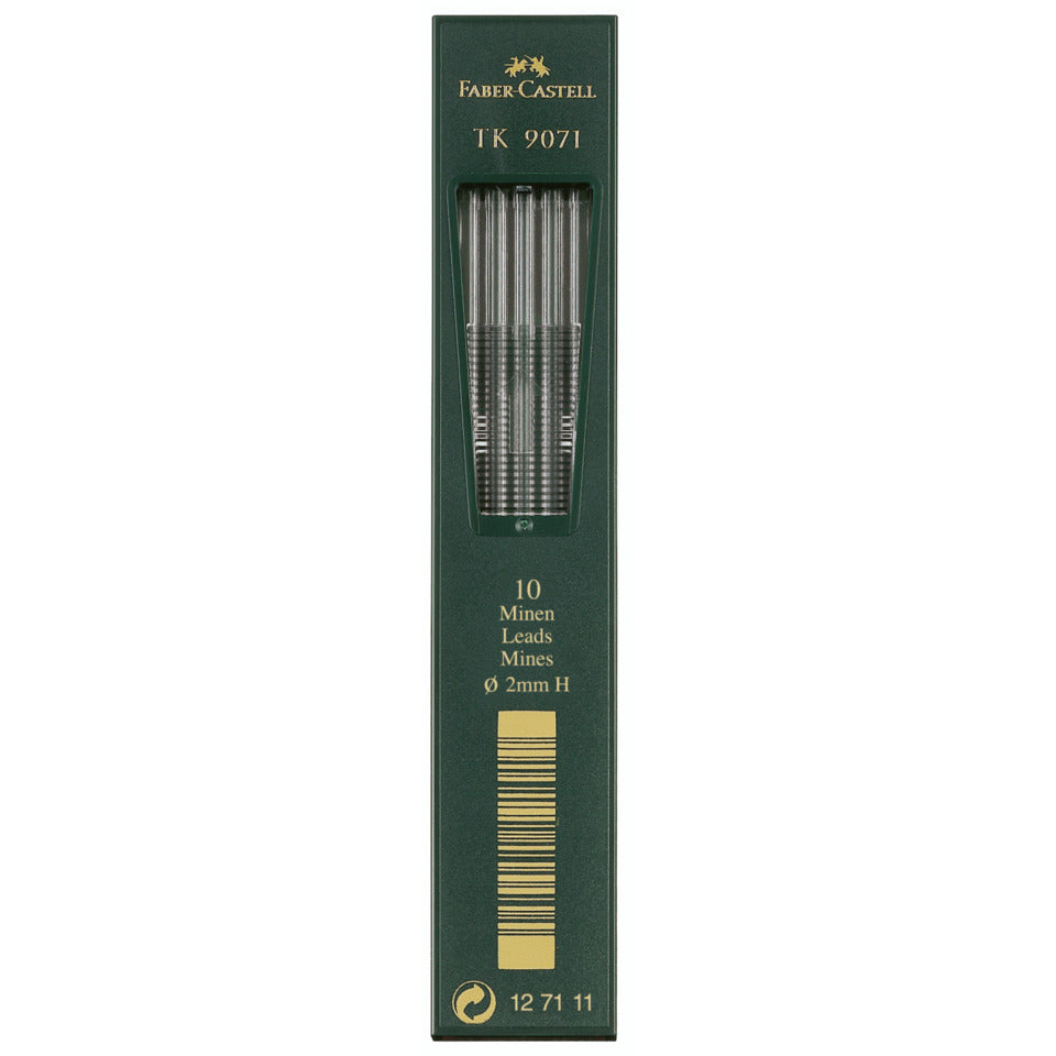 Fallmine TK® 9071 H, 2mm, 10 Stück FABER CASTELL 127111